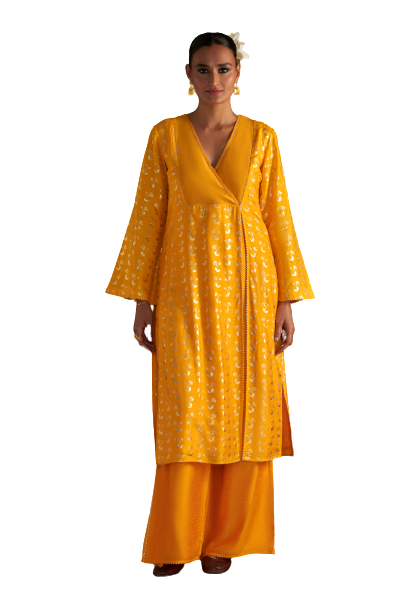 Masaba Mango Yellow Springbud Culotte Set