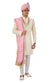 Appealing Designer Cream Indo Western Sherwani Set-RK1229