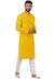 Designer Bright Yellow Sequin Embroidered Kurta Set – SCKP4803