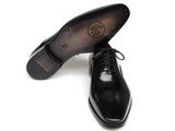 Paul Parkman Men's Black Oxfords Leather Upper and Leather Sole Shoes (Id#019) Size 7.5 D(M) US