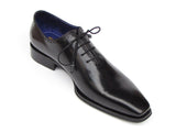 Paul Parkman Men's Shoes Plain Toe Oxfords Whole-cut Black Leather Shoes (Id#025)
