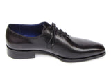 Paul Parkman Men's Shoes Plain Toe Oxfords Whole-cut Black Leather Shoes (Id#025) Size 11.5 D(M) US