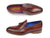 Paul Parkman Men's Tassel Loafer Brown Leather Shoes (Id#073)