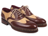 Paul Parkman Triple Leather Sole Goodyear Welted Wingtip Brogues (ID#095BEJ) Size 11.5 D(M) US