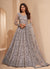 Captivating Moon Light Designer Party Wear Lehenga Choli Set - SNT1001G