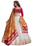 Graceful Embroidered Designer Lehenga Choli With Designer Dupatta SNT-60001