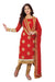 Stunning Red and Gold Kurti Churidar