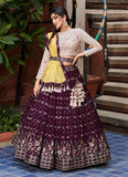 Enthralling Embroidered Designer Lehenga Choli With Designer Dupatta SNT-60003