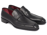 Paul Parkman Men's Penny Loafer Black Calfskin Shoes (ID#10BLK29) Size 9-9.5 D(M) US