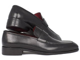 Paul Parkman Men's Penny Loafer Black Calfskin Shoes (ID#10BLK29) Size 12-12.5 D(M) US