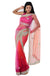 Glamorous Pink Ready-made Sari