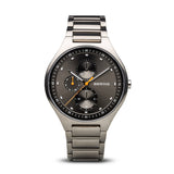 BERING Titanium Slim Watch With Scratch Resistant Sapphire Crystal 11741-702. Designed In Denmark