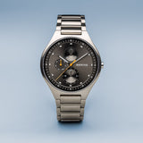 BERING Titanium Slim Watch With Scratch Resistant Sapphire Crystal 11741-702. Designed In Denmark