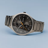 BERING Titanium Slim Watch With Scratch Resistant Sapphire Crystal 11741-702. Designed In Denmark