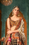 Iconic Multicolor Printed Designer Lehenga Choli With Stunning Dupatta SNT-80005