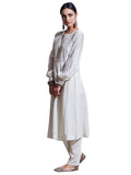 Ritu Kumar Ivory Embroidered Kurta with Trouser