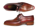 Paul Parkman Goodyear Brown Welted Square Toe Apron Derby Shoes (Id#322A7) Size 11.5 D(M) Us
