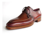 Paul Parkman Goodyear Brown Welted Square Toe Apron Derby Shoes (Id#322A7) Size 6.5-7 D(M) Us