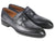 Paul Parkman Gray Burnished Goodyear Welted Loafers Shoes (ID#37LFGRY)