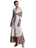 Ritu Kumar Off White Cotton Suit