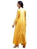 Yellow Embroidered Suit Set