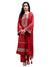 Rust Embroidered Kurta Set