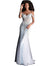 Jovani Cloud Blue Embellished Off the Shoulder Prom Dress