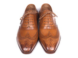 Paul Parkman Wingtip Oxfords Cognac Shoes (ID#5447-CGN) Size 10.5-11 D(M) US