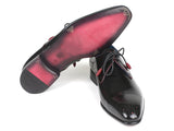 Paul Parkman Medallion Toe Black Derby Shoes (ID#54RG88) Size 8-8.5 D(M) US
