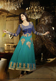 Gorgeous Long Blue Anarkali by Shilpa Shetty (6006)