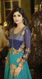 Gorgeous Long Blue Anarkali by Shilpa Shetty (6006)
