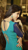 Gorgeous Long Blue Anarkali by Shilpa Shetty (6006)