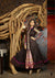 Long Black Shimmer Long Anarkali by Shilpa Shetty (6010)