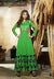 Long Green Lacy Anarkali by Shilpa Shetty (6012)