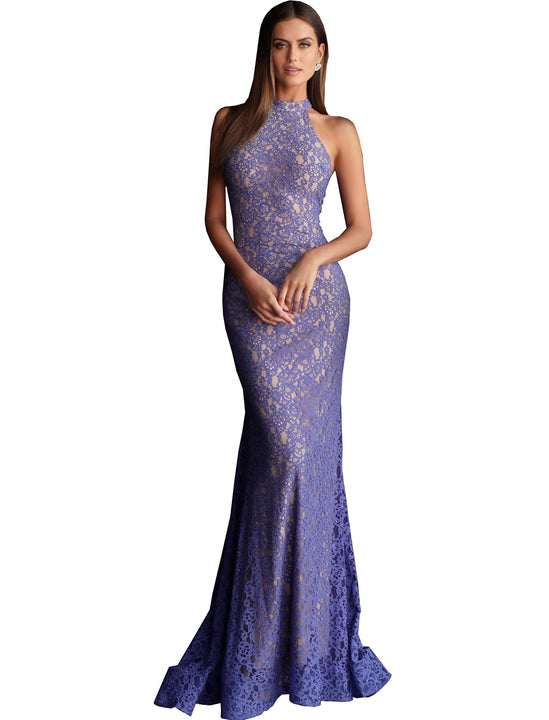 Jovani Ink High Neck Racer Back Lace Prom Dress Saris and Things Jovani Ink High Neck Racer Back Lace Prom Dress Saris and Things