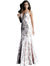 Jovani Blush Embellished Halter Neck Prom Dress
