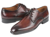 Paul Parkman Antique Brown Derby Shoes (ID#696AT51) Size 9.5-10 D(M) US