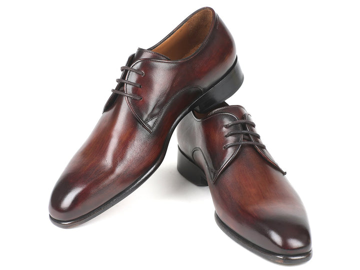 Paul Parkman Antique Brown Derby Shoes (ID#696AT51) Size 13 D(M) US