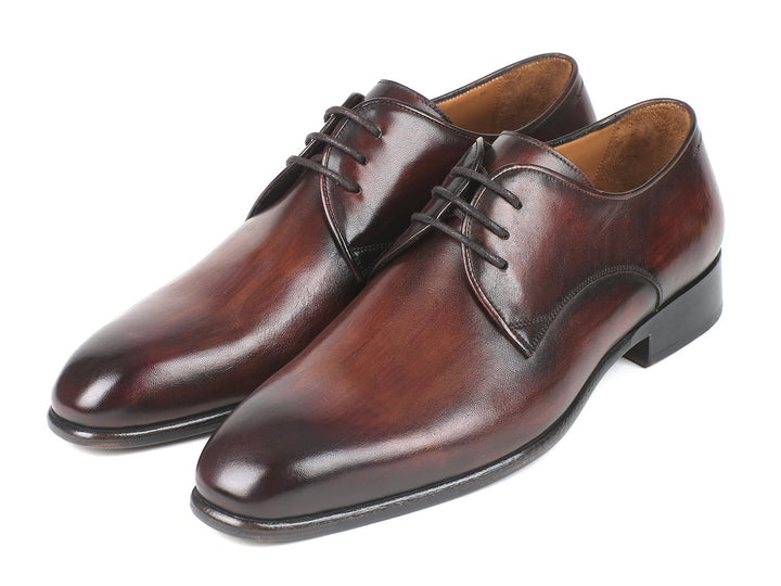 Paul Parkman Antique Brown Derby Shoes (ID#696AT51) Size 6.5-7 D(M) US