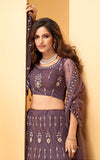 Superb Amethyst Party Lehenga Choli- SNT11020