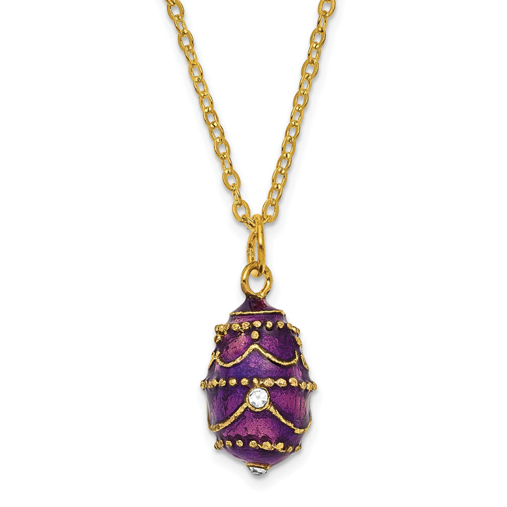 Bejeweled Imperial Purple Musical Egg