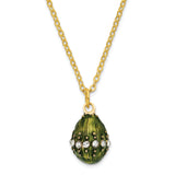 Bejeweled Regal Green Musical Egg
