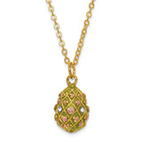 Bejeweled Floral Rose Garden Musical Egg
