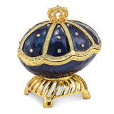 Bejeweled Royal Blue Musical Majestic Egg