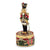 Bejeweled Nutcracker Trinket Box with Charm Pendant