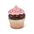 Bejeweled Cupcake Trinket Box with Charm Pendant