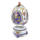 Bejeweled Carousel Horse Musical Egg