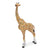 Bejeweled Large Giraffe Trinket Box with Charm Pendant