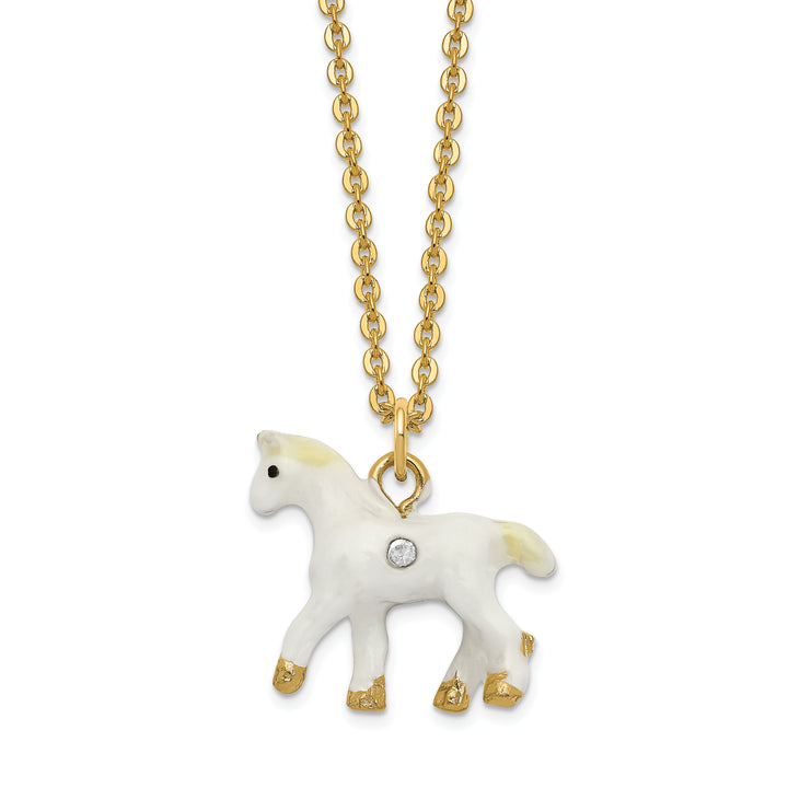 Lux by Jere Bejeweled SUNNY Enchanted Unicorn Trinket Box