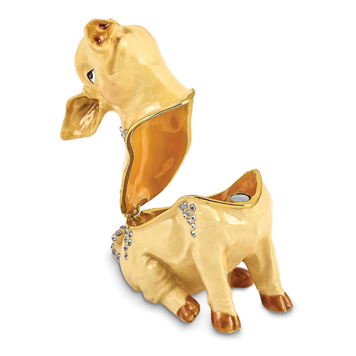 Lux by Jere Bejeweled PRECIOUS Pig Trinket Box